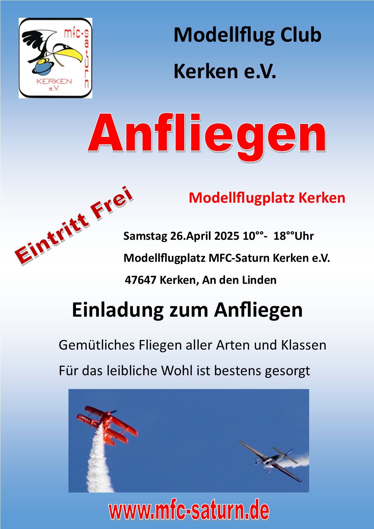 Anfliegen 2025